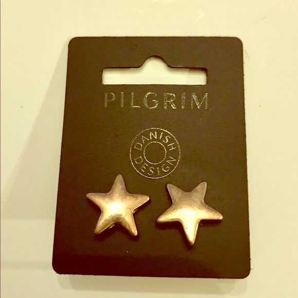 3 for $30 Pilgrim star earrings from Denmark - Picture 1 of 3